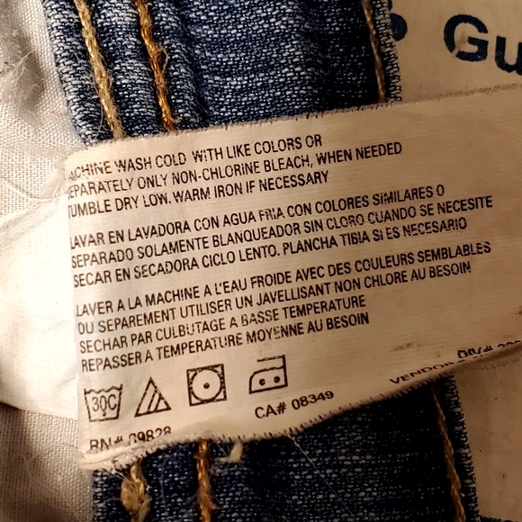 Gloria Vanderbilt Blue Swan Logo Jeans Womens Plus Size US 14 - Picture 10 of 12